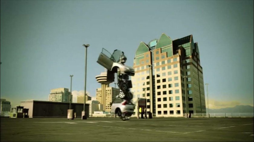 Трансформер Ситроен танцует