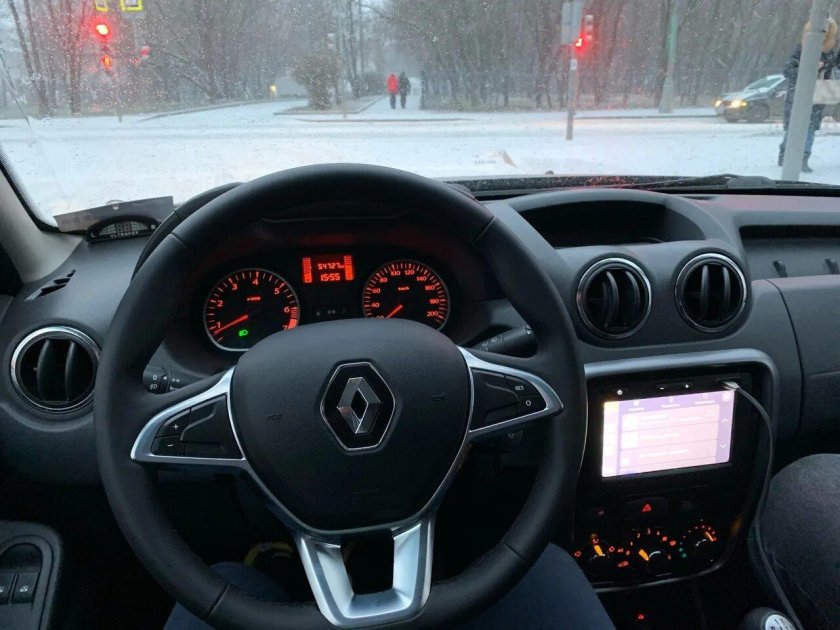 Замена руля Рено Дастер