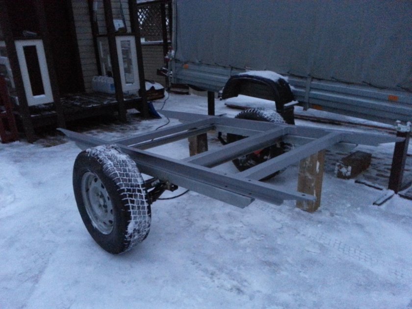 Рама прицепа МЗСА