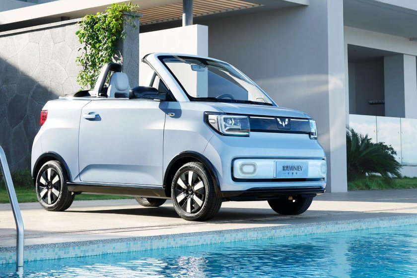 Электромобиль Wuling Hongguang Mini ev