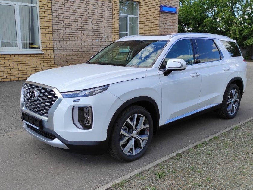 Hyundai Palisade 2022 белый