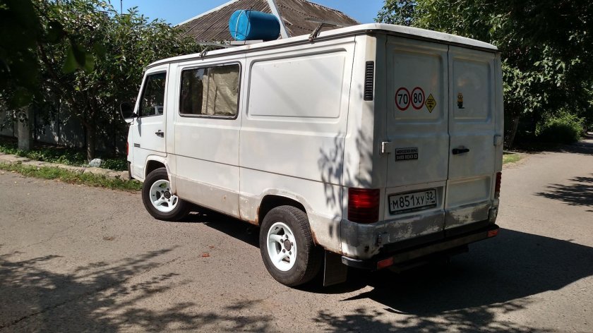 Mercedes MB 100 разболтовка