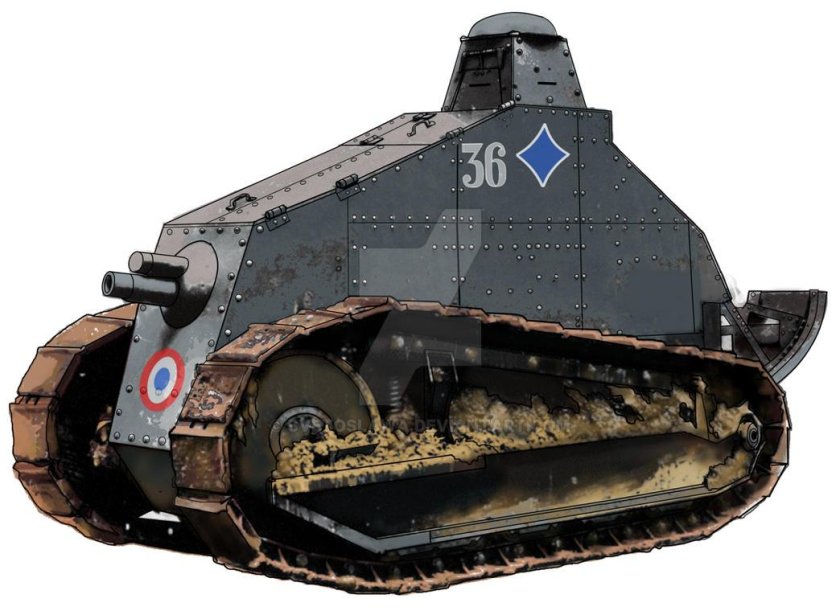 Renault ft 75 BS SPG