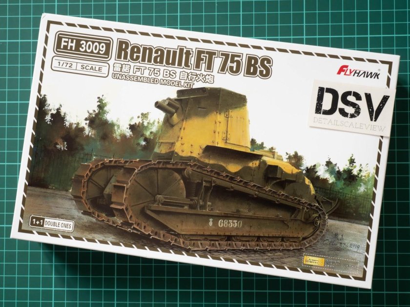 Fly Hawk model Renault ft 75 BS SPG