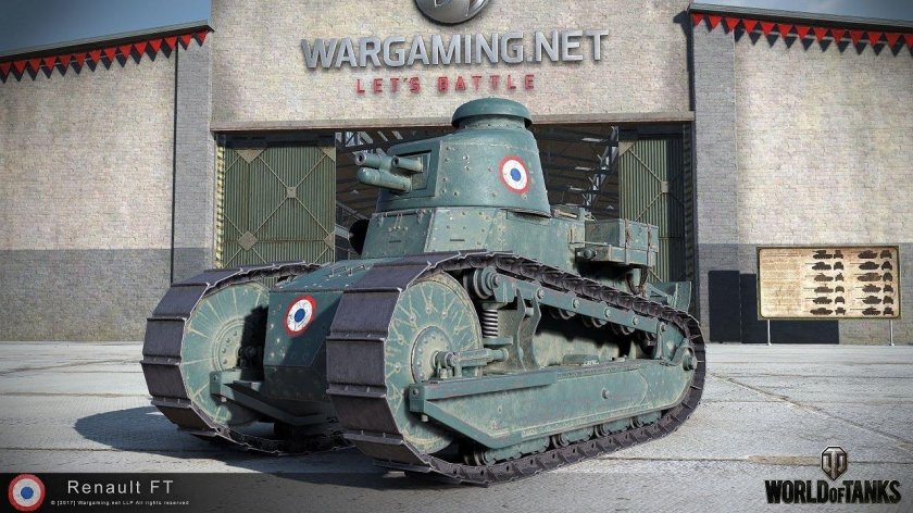 Танк Рено ФТ-17