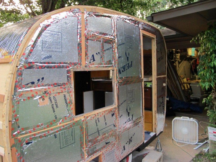 Реставрация дома на колесах своими руками