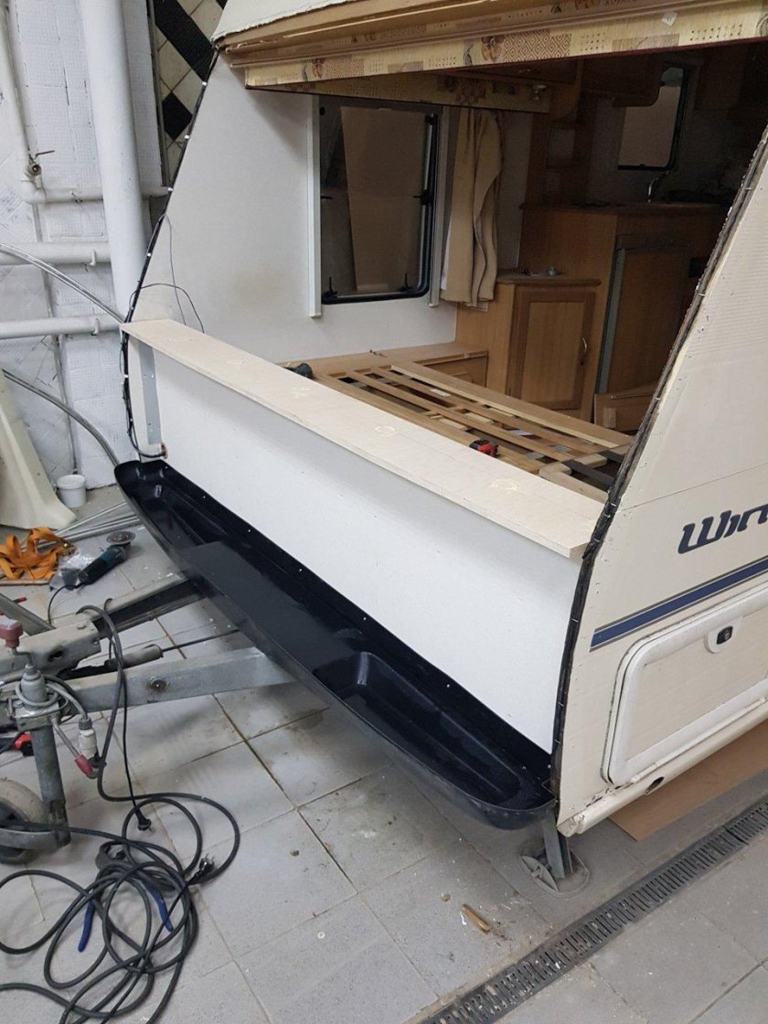 Каркас кемпера модели Дельта 390