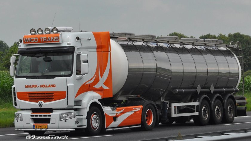 Рено премиум красный с бочкой