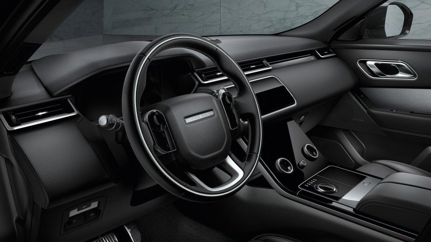 Range Rover Velar черный салон