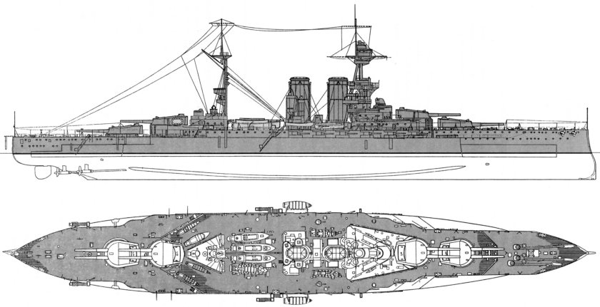 HMS Queen Elizabeth 1913