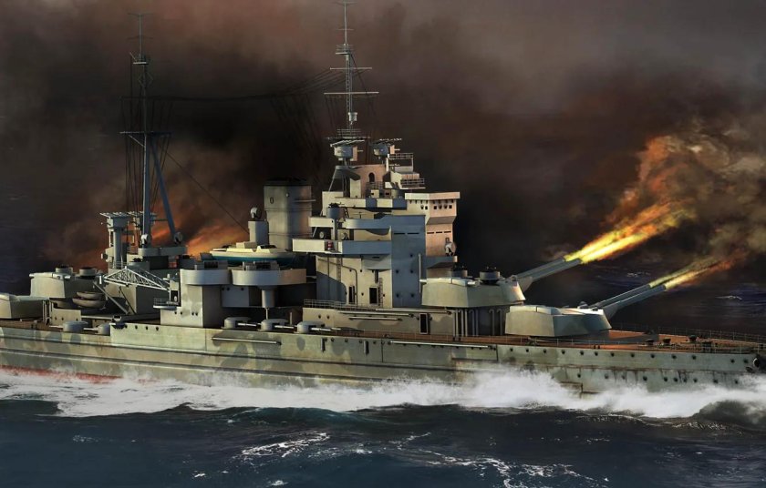 HMS Queen Elizabeth 1941