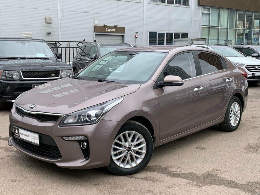 Киа Рио 4 2018 Prestige