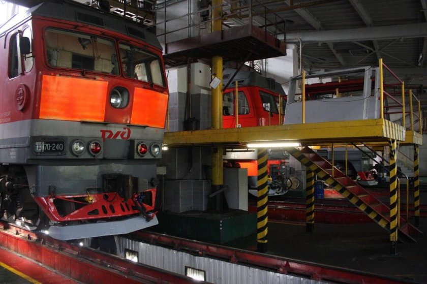 Сервисное локомотивное депо Самара