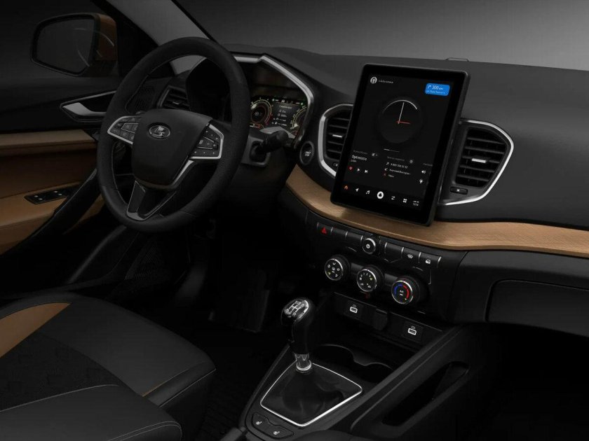 Lada Vesta SW Cross 2024 интерьер