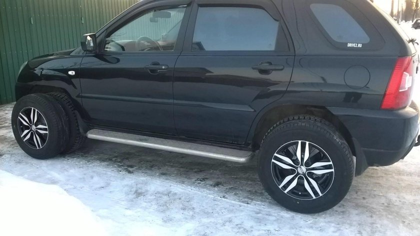 Резина на Киа Спортейдж 2
