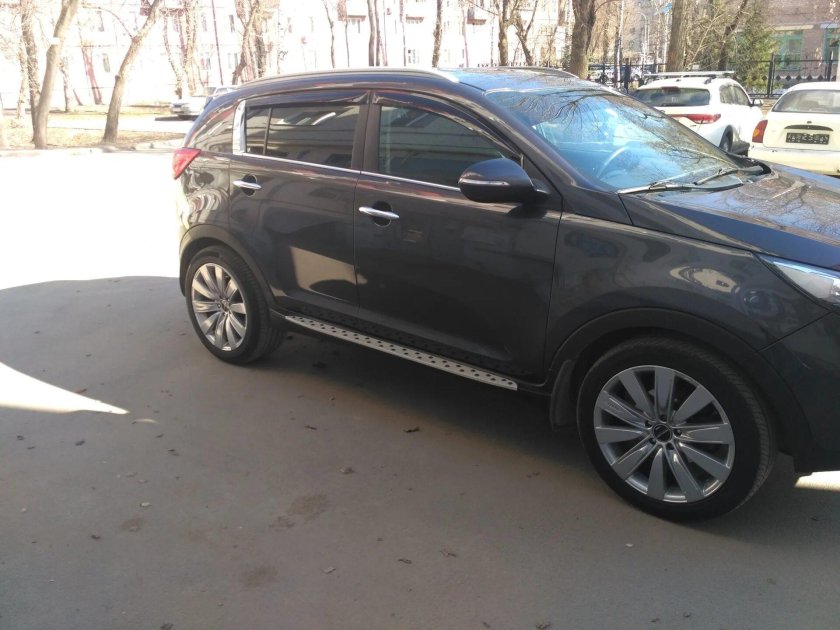 Киа Спортаж 17 радиус