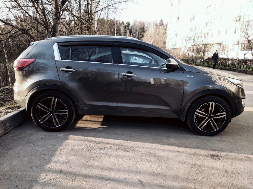 Киа Спортейдж 3 диски 17