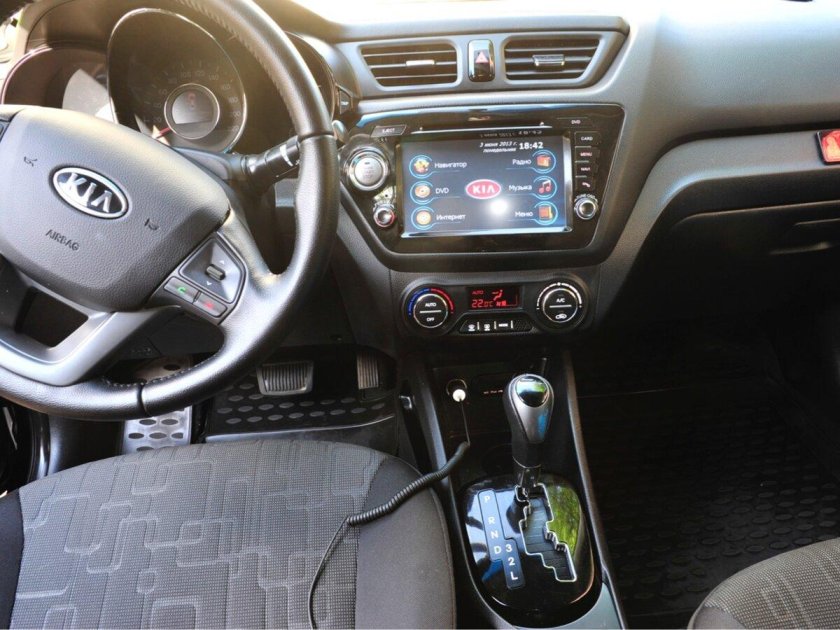 Киа Рио 4 максимальная комплектация