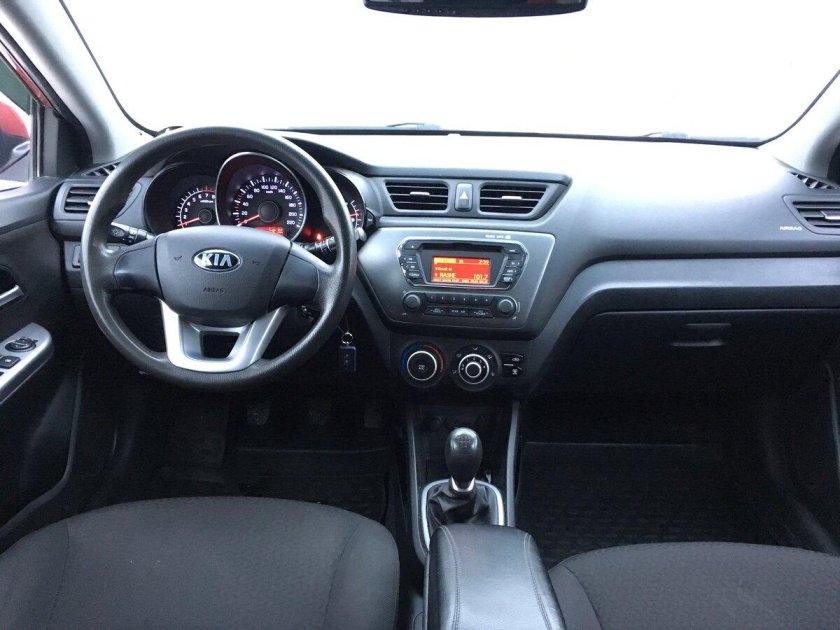 Киа Рио 3 минимальная комплектация