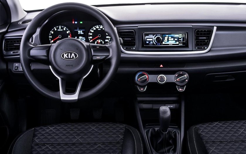 Kia Rio 2021 салон