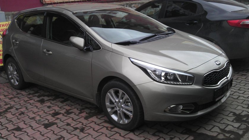 Киа СИД серый металлик