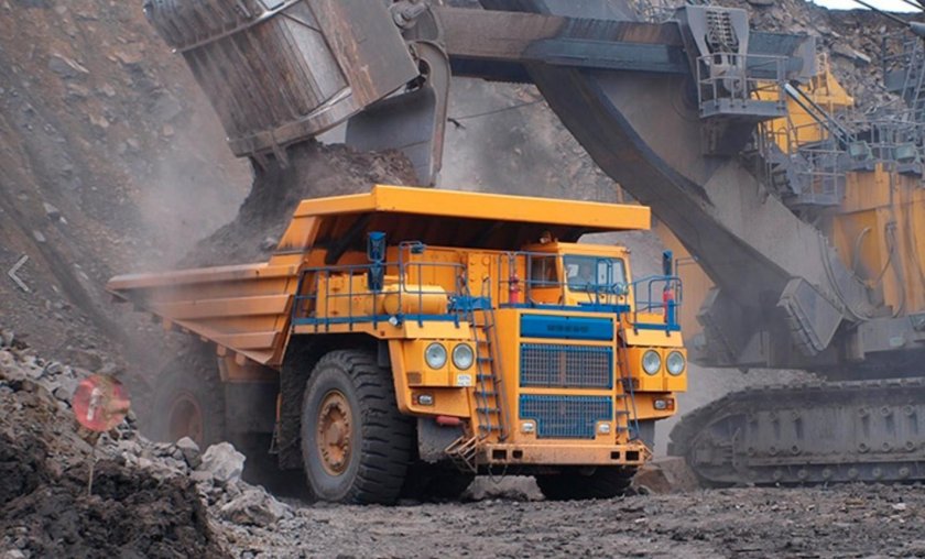 БЕЛАЗ В карьере