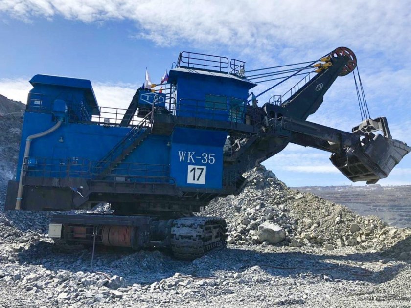 Экскаватор WK-35 Кузбассразрезуголь