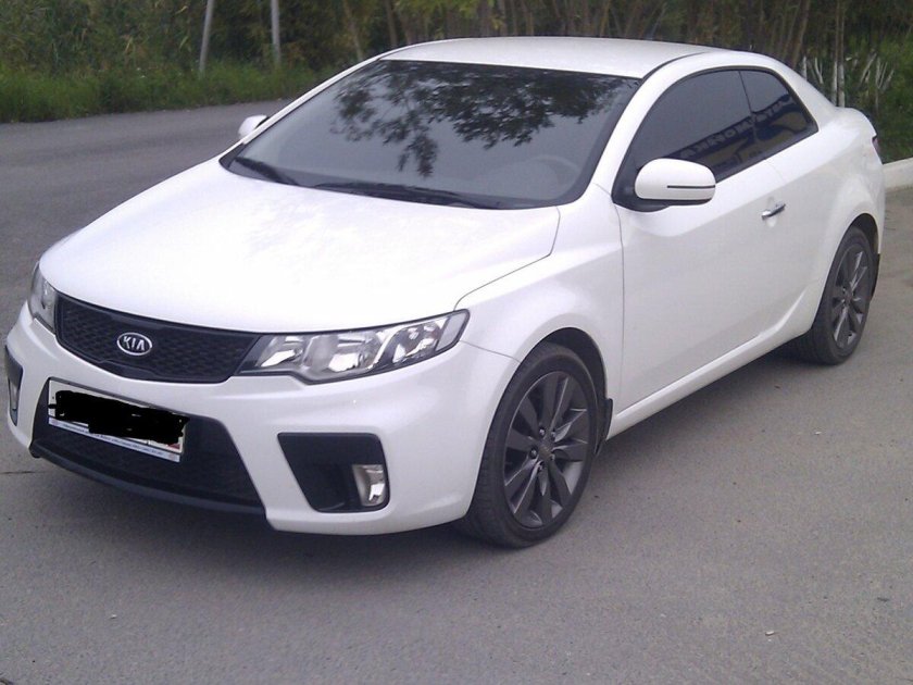 Kia Cerato Koup 2 белая