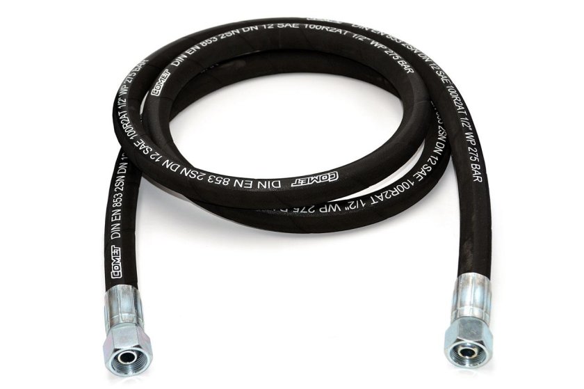 Рукав РВД 12, 2sn, dk, м22х1,5 (s27) / dk, м22х1,5 (s27) l=1500