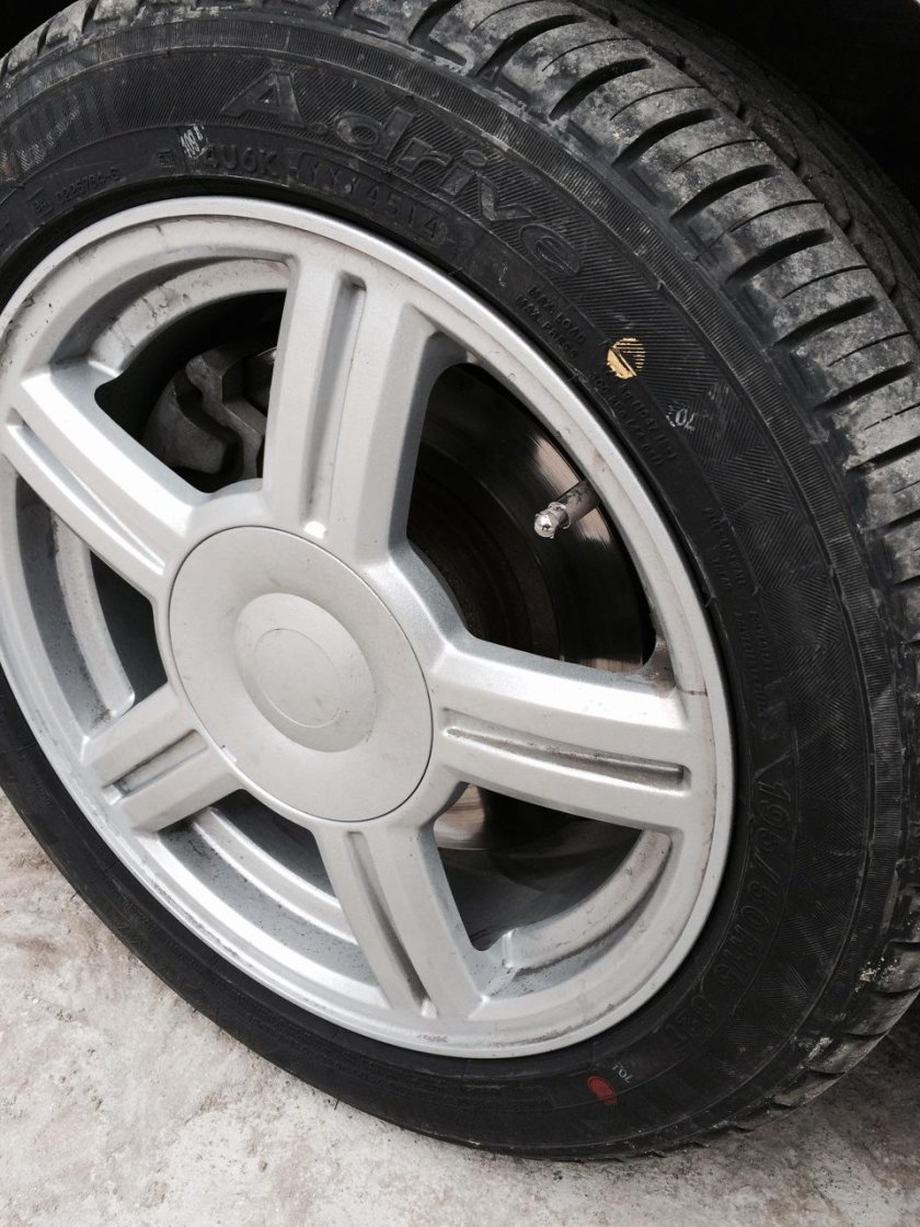 Штатные колеса Лада Гранта 14