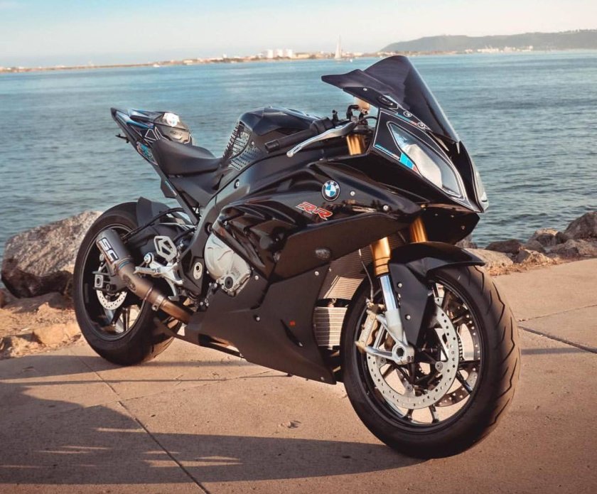 BMW s1000rr черный