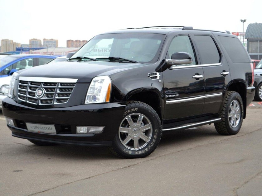 Кадиллак Эскалейд 2008 черный