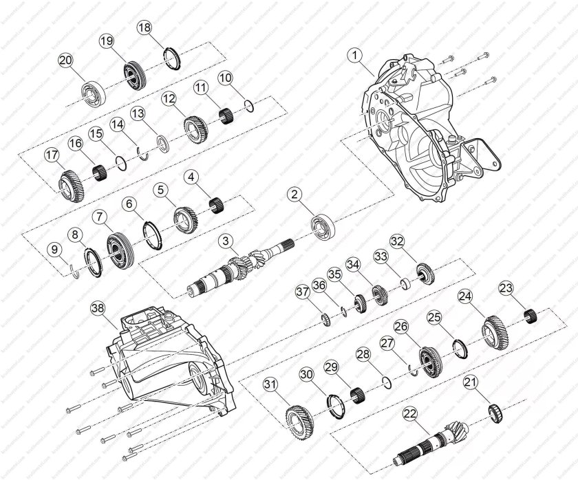 Сборка коробки передач Джили Эмгранд ес7