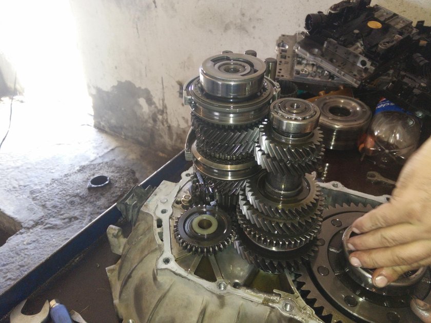 Сборка КПП Geely Emgrand ec7