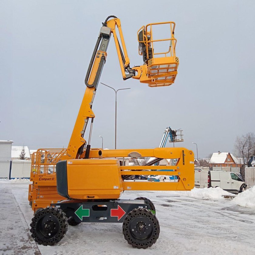 Коленчатый подъемник