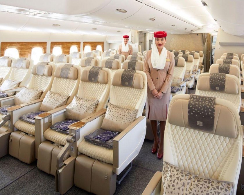 A380 Emirates Premium economy