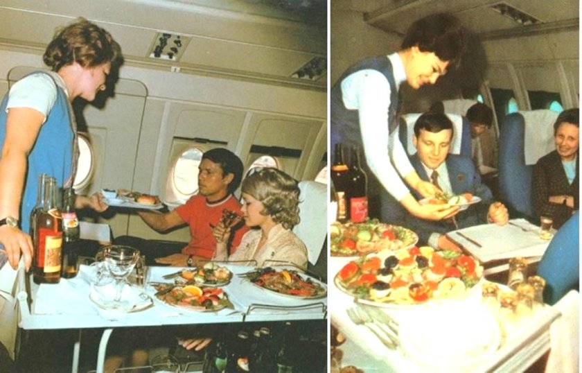 Первый класс Аэрофлот СССР