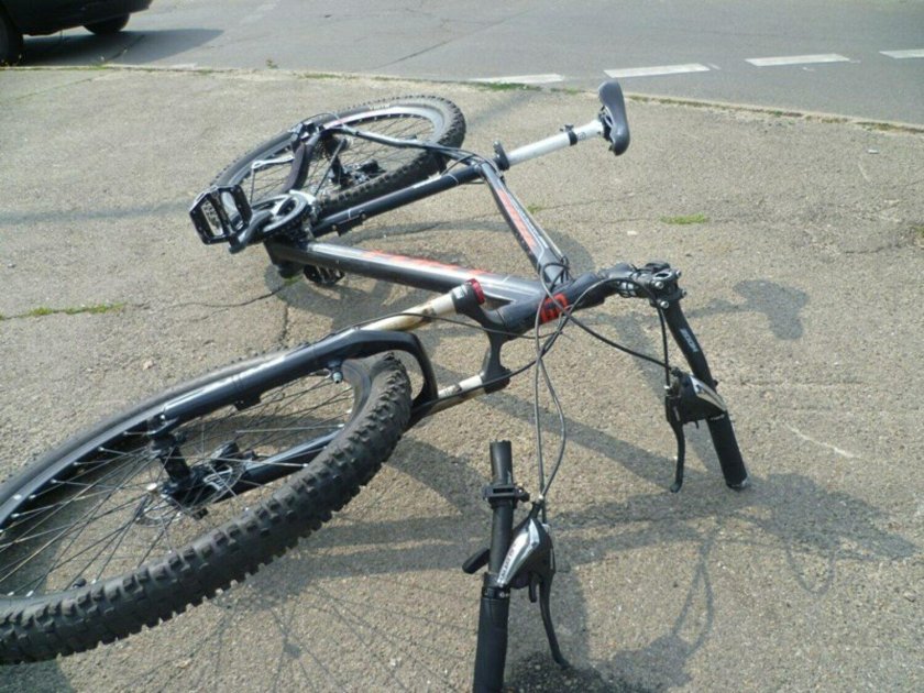 Погнутый велосипед