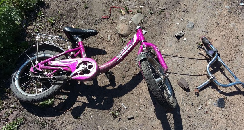 Сломанный велосипед