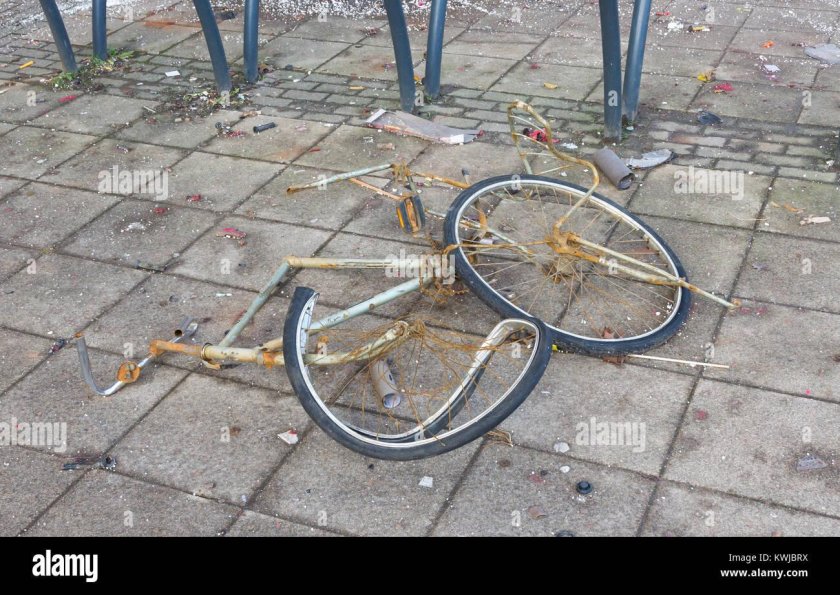 Погнутый велосипед