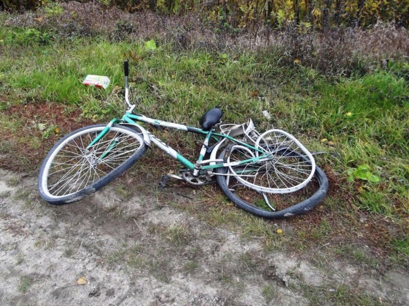 Велосипед сломался