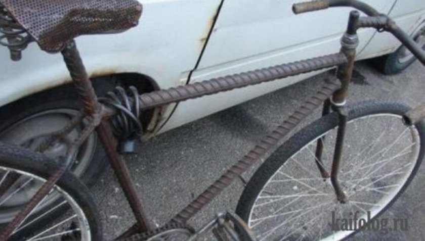 Велосипед из арматуры