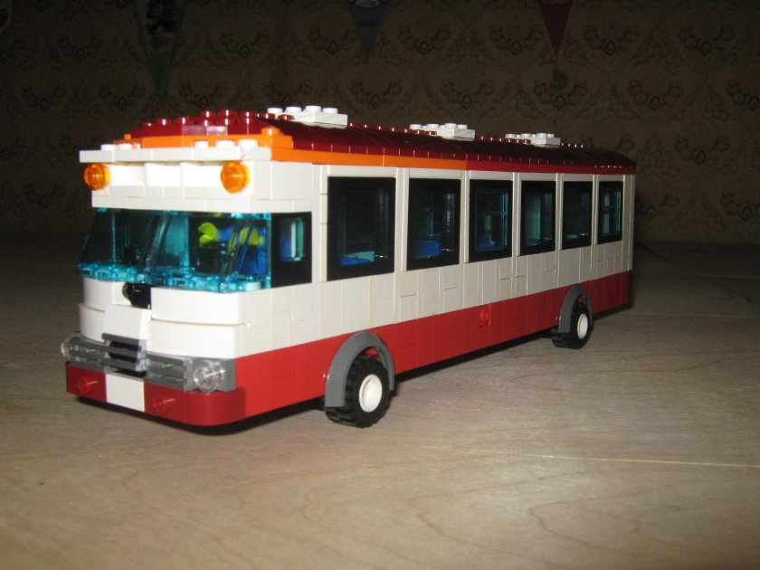 Лего автобус ЛИАЗ 5292