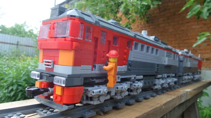 Модель тепловоза тэп70