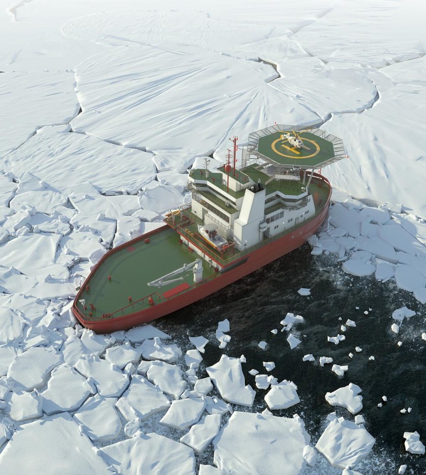 Арктика ледокол, 1972