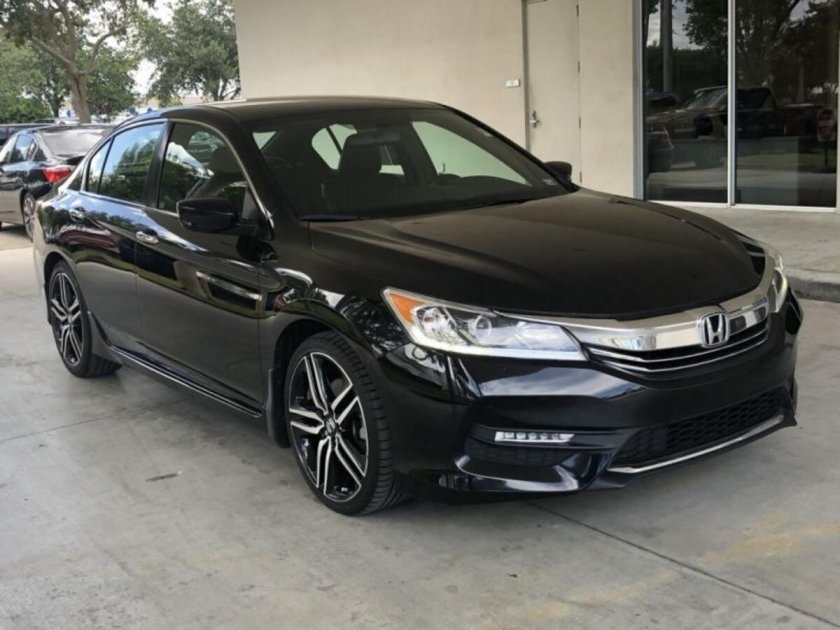 Honda Accord Sport 2016 черный