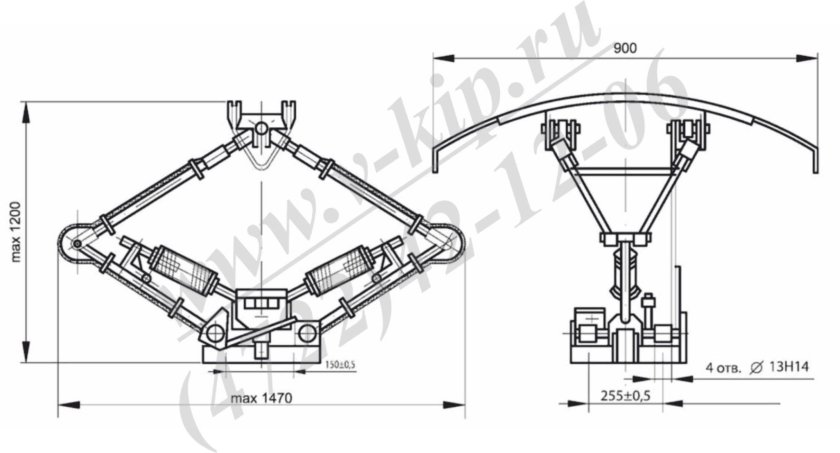 Токоприемник ТЛ-14м