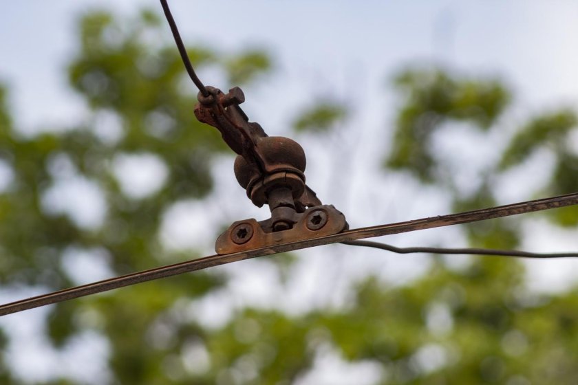 Контактная сеть трамвая