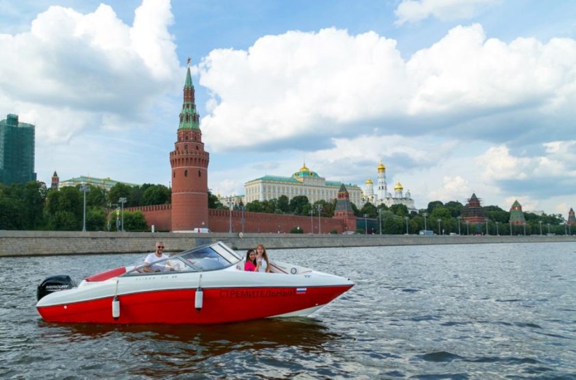 Скоростной катер Москва прогулка