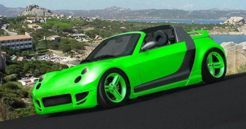 Smart Roadster крыша